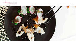 Desktop Screenshot of cuisineoncue.com